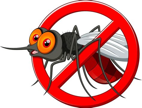 dengue mosquito de dibujo